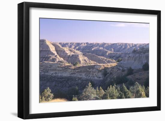 Theodore Roosevelt National Park-Gordon Semmens-Framed Photographic Print