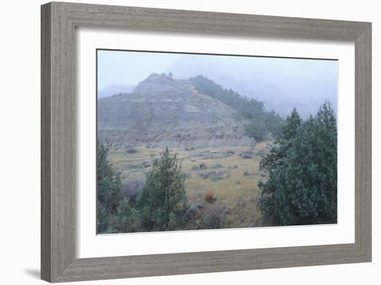 Theodore Roosevelt National Park-Gordon Semmens-Framed Photographic Print