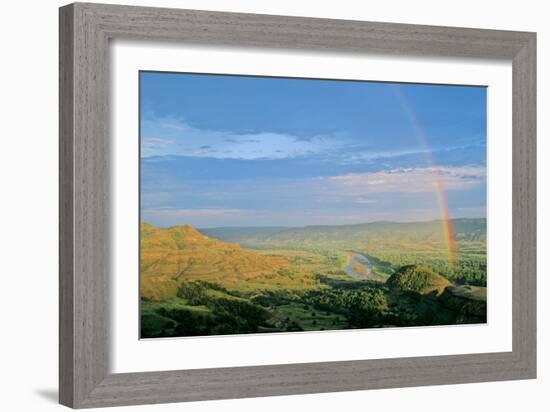 Theodore Roosevelt National Park-Gordon Semmens-Framed Photographic Print