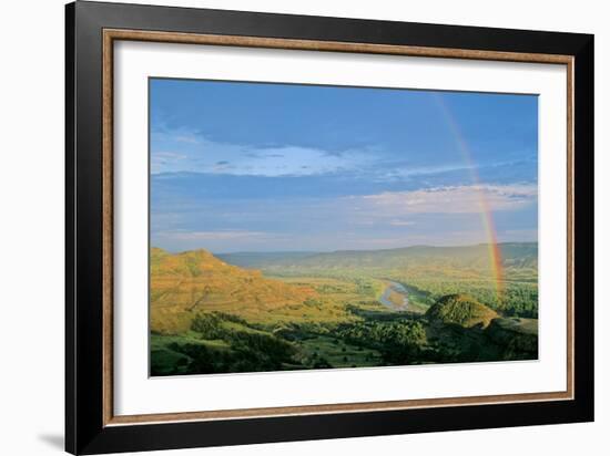 Theodore Roosevelt National Park-Gordon Semmens-Framed Photographic Print