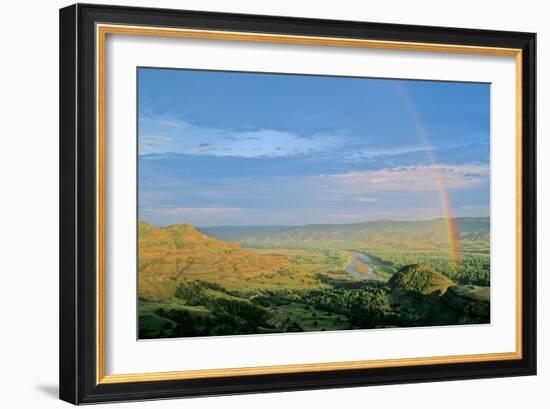 Theodore Roosevelt National Park-Gordon Semmens-Framed Photographic Print