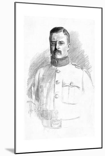 Theodore Roosevelt-Charles Dana Gibson-Mounted Giclee Print