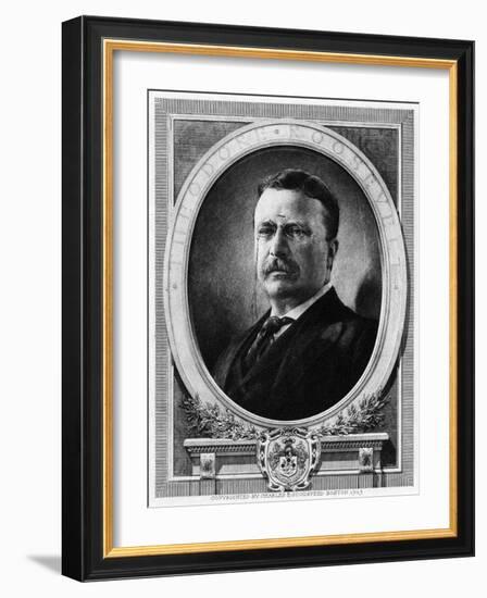 Theodore Roosevelt-null-Framed Art Print