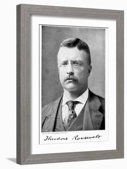 Theodore 'Teddy' Roosevelt, American President, 1901-1909-null-Framed Giclee Print