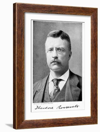 Theodore 'Teddy' Roosevelt, American President, 1901-1909-null-Framed Giclee Print