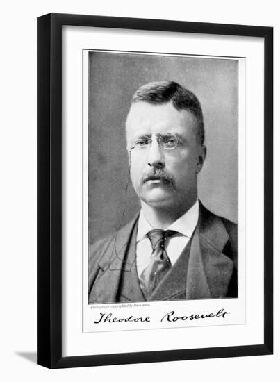 Theodore 'Teddy' Roosevelt, American President, 1901-1909-null-Framed Giclee Print