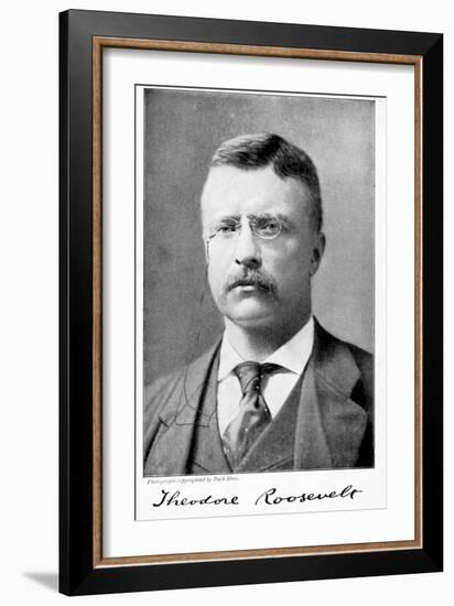 Theodore 'Teddy' Roosevelt, American President, 1901-1909-null-Framed Giclee Print