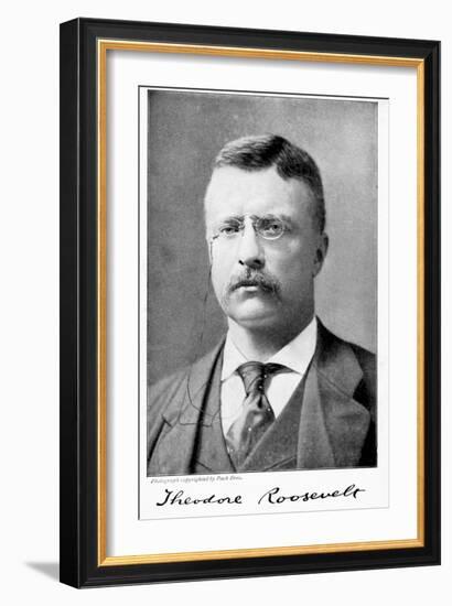 Theodore 'Teddy' Roosevelt, American President, 1901-1909-null-Framed Giclee Print