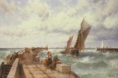 Arrival of the French Mail-Boat at Dover-Theodore Weber-Giclee Print