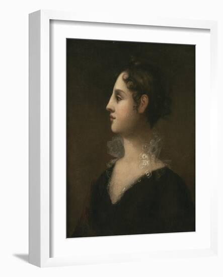 Theodosia Burr (Mrs. Joseph Alston, 1783-1813), 1802-John Vanderlyn-Framed Giclee Print