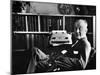 Theologian Reinhold Niebuhr in His Office-Alfred Eisenstaedt-Mounted Photographic Print