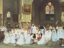 Confirmation at Villiers le Bel-Theophile E. Duverger-Giclee Print
