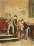 Filling the Inkwells-Theophile E. Duverger-Mounted Giclee Print