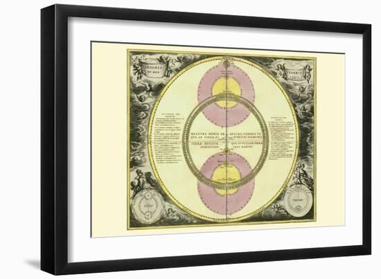 Theoria Veneris-Andreas Cellarius-Framed Art Print