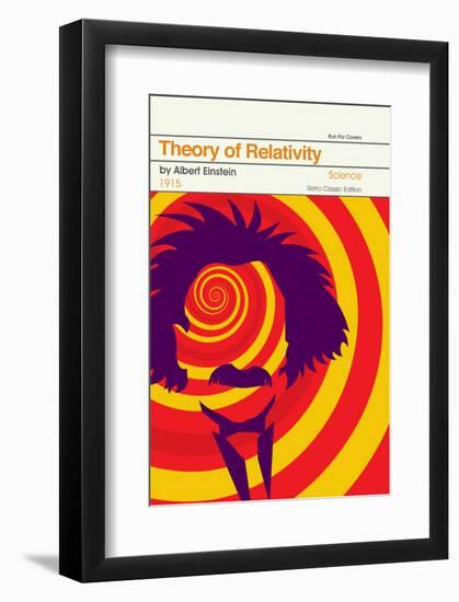 Theory Of Relativity-null-Framed Art Print