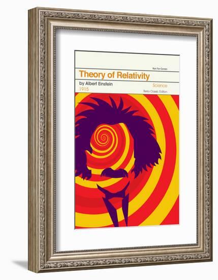 Theory Of Relativity-null-Framed Art Print