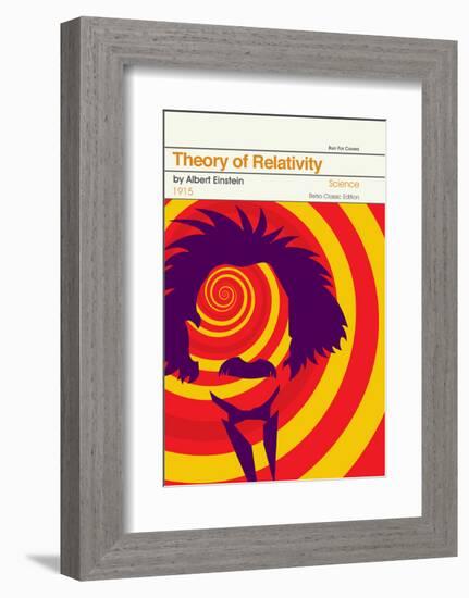 Theory Of Relativity-null-Framed Art Print