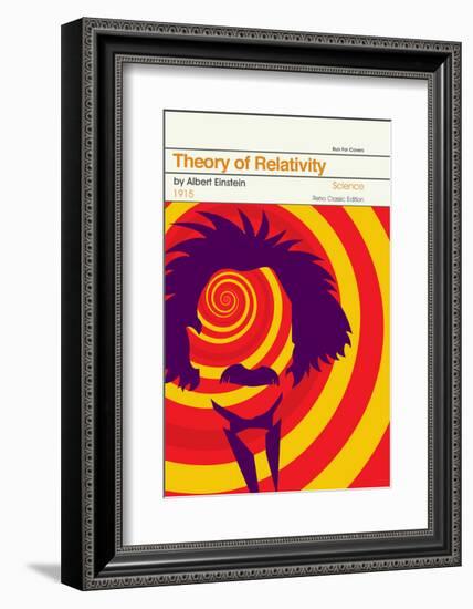 Theory Of Relativity-null-Framed Art Print