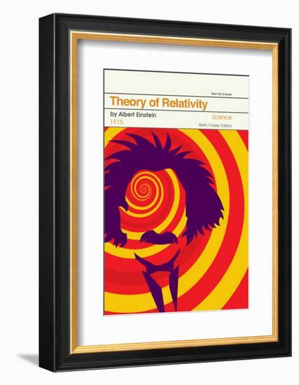 Theory Of Relativity-null-Framed Art Print