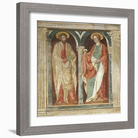 Theory of Saints, Fresco-Paolo Uccello-Framed Giclee Print