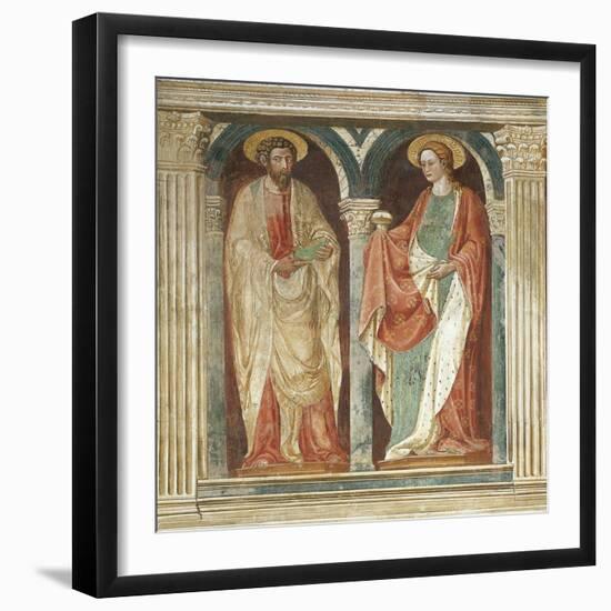 Theory of Saints, Fresco-Paolo Uccello-Framed Giclee Print