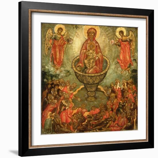 Theotokos Life-Giving Spring, End of 17th C-null-Framed Giclee Print