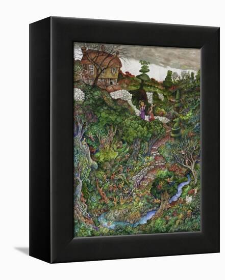 There are Fairies at the Bottom of My Garden!-Bill Bell-Framed Premier Image Canvas