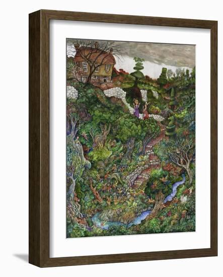 There are Fairies at the Bottom of My Garden!-Bill Bell-Framed Giclee Print