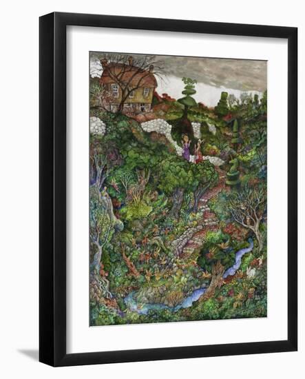 There are Fairies at the Bottom of My Garden!-Bill Bell-Framed Giclee Print