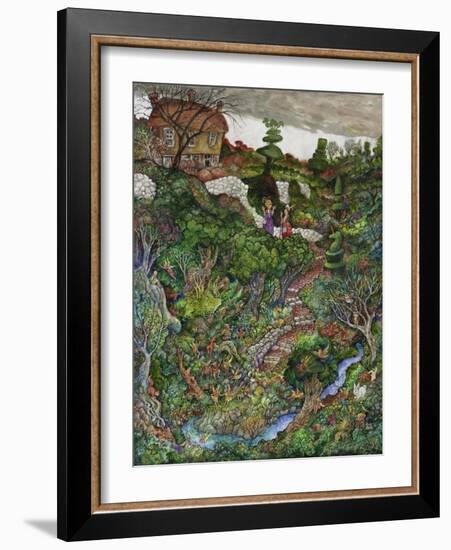 There are Fairies at the Bottom of My Garden!-Bill Bell-Framed Giclee Print