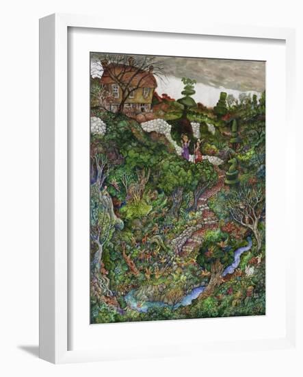 There are Fairies at the Bottom of My Garden!-Bill Bell-Framed Giclee Print