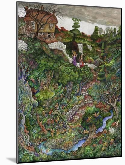 There are Fairies at the Bottom of My Garden!-Bill Bell-Mounted Giclee Print