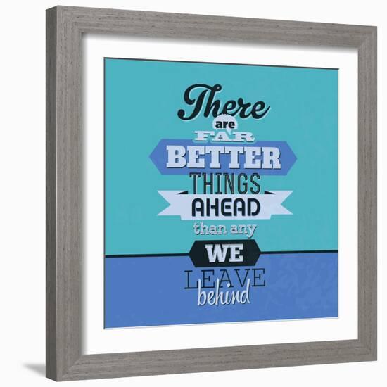 There are Far Better Things Ahead 1-Lorand Okos-Framed Art Print