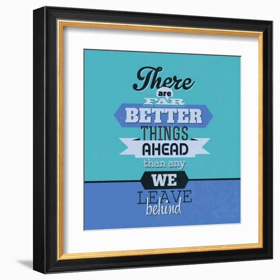 There are Far Better Things Ahead 1-Lorand Okos-Framed Art Print