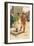 There before All the People, Arthur Pulled the Sword Out of the Stone-William Henry Margetson-Framed Giclee Print