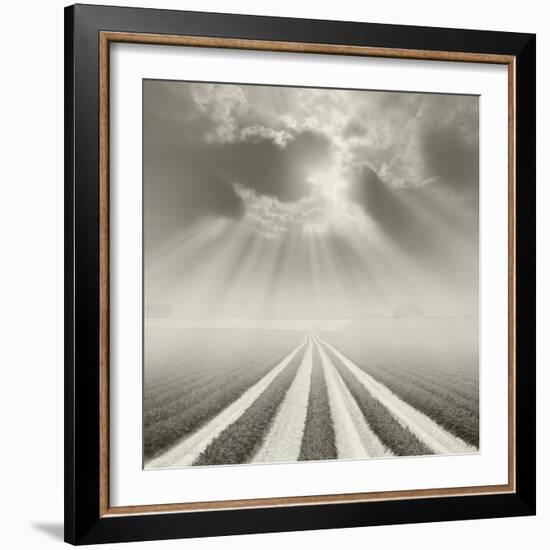 There is a God Somewhere-Ben Heine-Framed Photographic Print
