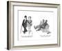 "There is a perfect example of what is wrong with this country today." - New Yorker Cartoon-James Mulligan-Framed Premium Giclee Print