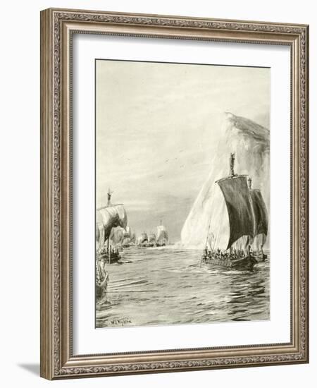 There Is a Tide in the Affairs of Men'-William Lionel Wyllie-Framed Giclee Print