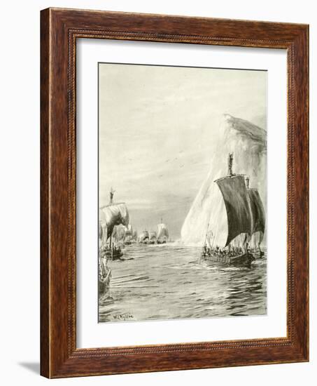 There Is a Tide in the Affairs of Men'-William Lionel Wyllie-Framed Giclee Print