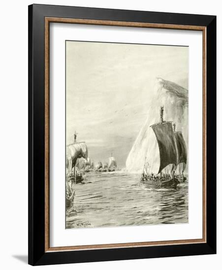 There Is a Tide in the Affairs of Men'-William Lionel Wyllie-Framed Giclee Print