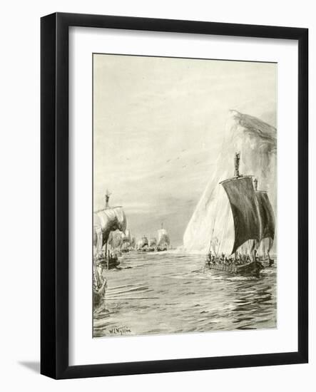 There Is a Tide in the Affairs of Men'-William Lionel Wyllie-Framed Giclee Print