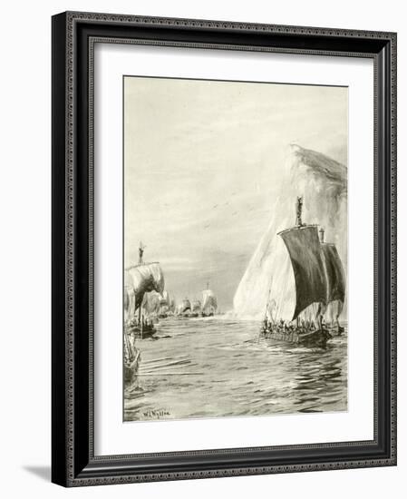 There Is a Tide in the Affairs of Men'-William Lionel Wyllie-Framed Giclee Print