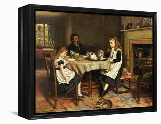 There Is No Fireside, 1874-George Goodwin Kilburne-Framed Premier Image Canvas