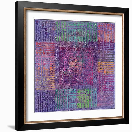 There Is No God But God, 1999-Laila Shawa-Framed Giclee Print