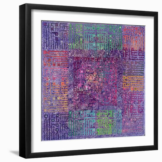 There Is No God But God, 1999-Laila Shawa-Framed Giclee Print