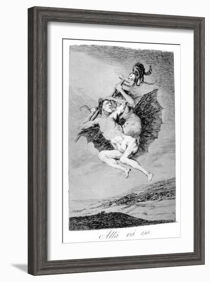 There it Goes, 1799-Francisco de Goya-Framed Giclee Print