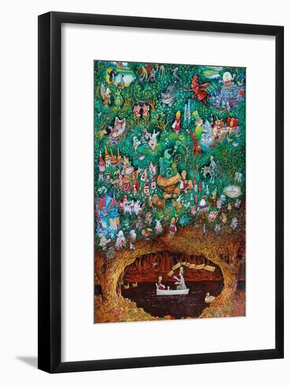 There Once Was a Girl Named Alice-Bill Bell-Framed Giclee Print