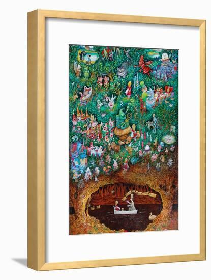There Once Was a Girl Named Alice-Bill Bell-Framed Giclee Print