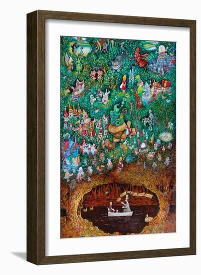 There Once Was a Girl Named Alice-Bill Bell-Framed Giclee Print