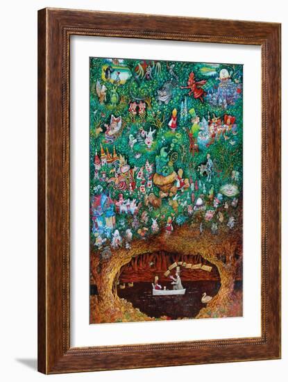 There Once Was a Girl Named Alice-Bill Bell-Framed Giclee Print